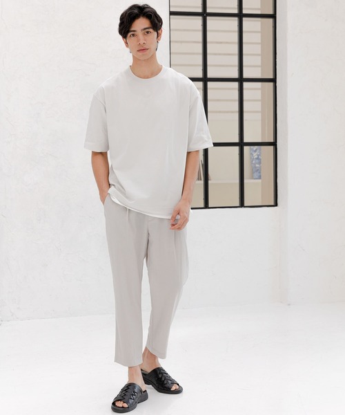 GLOBAL WORK(グローバルワーク)の「シャーベッTEEレイヤード/163741(Tシャツ/カットソー・メンズ・ブルー系その他7/グリーン/チャコールグレー/ライトグレー/ライトブルー/ライトベージュ/ブラック・LARGE/X-LARGE/SMALL/MEDIUM)」の15枚目の写真