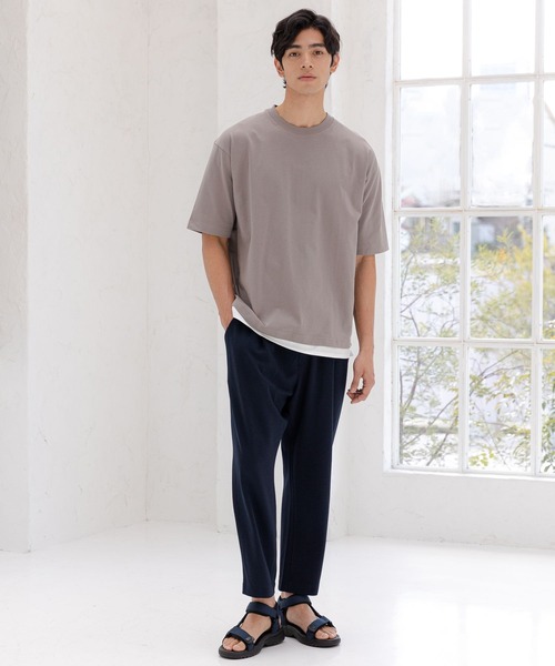 GLOBAL WORK(グローバルワーク)の「シャーベッTEEレイヤード/163741(Tシャツ/カットソー・メンズ・ブルー系その他7/グリーン/チャコールグレー/ライトグレー/ライトブルー/ライトベージュ/ブラック・LARGE/X-LARGE/SMALL/MEDIUM)」の18枚目の写真