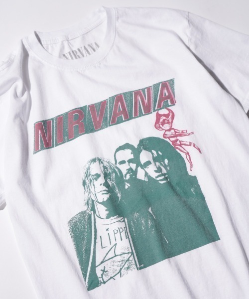 2AM(ツーエイエム)の「THRIFTY LOOK/スリフティールック THRIFTY'NIRVANA'TEE(Tシャツ/カットソー・メンズ・ホワイト/ホワイト系1・X-LARGE/LARGE/MEDIUM)」の6枚目の写真