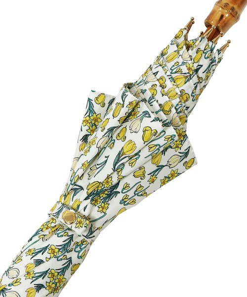 MACKINTOSH PHILOSOPHY（ﾏｯｷﾝﾄｯｼｭ ﾌｨﾛｿﾌｨｰ）の「長傘　Snowblue Garden スノーブルガーデン（長傘・レディース・ライトグリーン/ダークブルー/ブルー系その他/イエロー・FREE）」の22枚目の写真