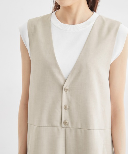 麻調オールインワン