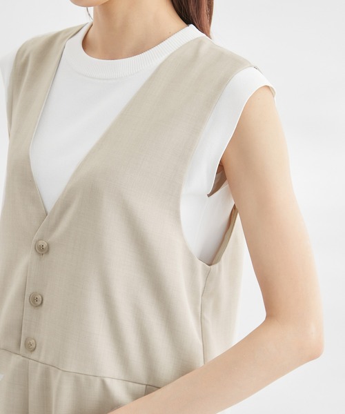 麻調オールインワン