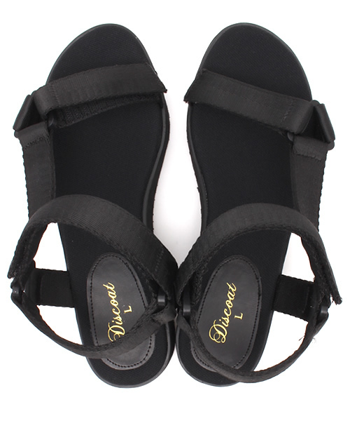 DISCOAT（ディスコート）の「【Discoat】厚底テープサンダル（サンダル・レディース・ホワイト/ブラック・LARGE/MEDIUM）」の10枚目の写真