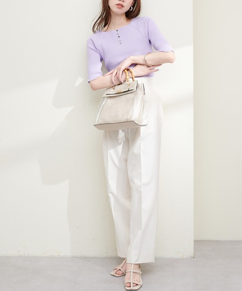 natural couture（ナチュラルクチュール）の「金釦スクエア