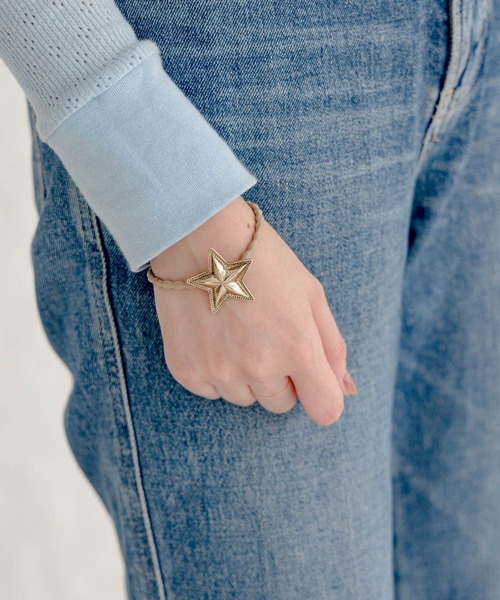 ヘアゴム No.153 SILVER950 23MM HAIR RUBBER(FREE SIZE Silver): GOTHIC YOHJI