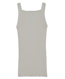 Ameri | MEDI SQUARE TANK RIB KNIT TOP(ニット/セーター)