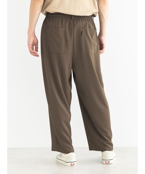 CRAFT STANDARD BOUTIQUE(クラフトスタンダードブティック)の「ポリトロワイドパンツ(その他パンツ・メンズ・ブラウン/カーキ/ブラック・L/M/XL)」の7枚目の写真