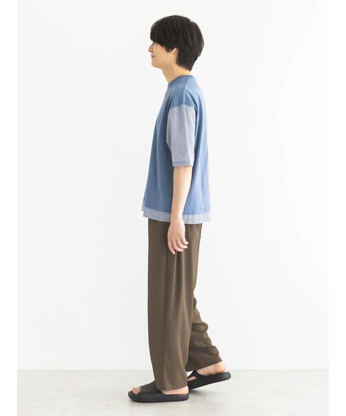 CRAFT STANDARD BOUTIQUE(クラフトスタンダードブティック)の「ポリトロワイドパンツ(その他パンツ・メンズ・ブラウン/カーキ/ブラック・L/M/XL)」の13枚目の写真