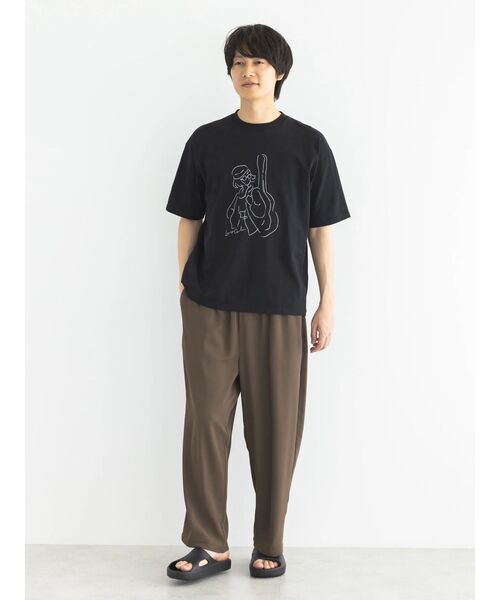 CRAFT STANDARD BOUTIQUE(クラフトスタンダードブティック)の「ポリトロワイドパンツ(その他パンツ・メンズ・ブラウン/カーキ/ブラック・L/M/XL)」の14枚目の写真