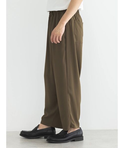 CRAFT STANDARD BOUTIQUE(クラフトスタンダードブティック)の「ポリトロワイドパンツ(その他パンツ・メンズ・ブラウン/カーキ/ブラック・L/M/XL)」の18枚目の写真
