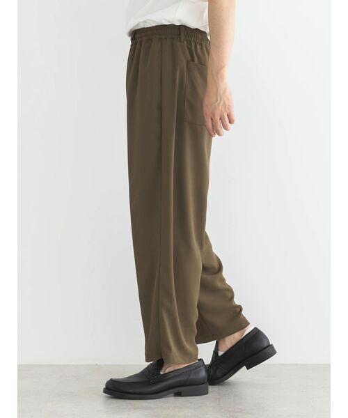 CRAFT STANDARD BOUTIQUE(クラフトスタンダードブティック)の「ポリトロワイドパンツ(その他パンツ・メンズ・ブラウン/カーキ/ブラック・L/M/XL)」の19枚目の写真