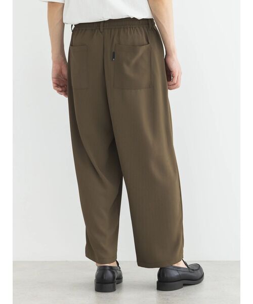 CRAFT STANDARD BOUTIQUE(クラフトスタンダードブティック)の「ポリトロワイドパンツ(その他パンツ・メンズ・ブラウン/カーキ/ブラック・L/M/XL)」の20枚目の写真
