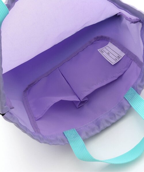 algy（アルジー）の「アルジーナップA（バックパック/リュック・キッズ・ブラック/ラベンダー・FREE）」の13枚目の写真
