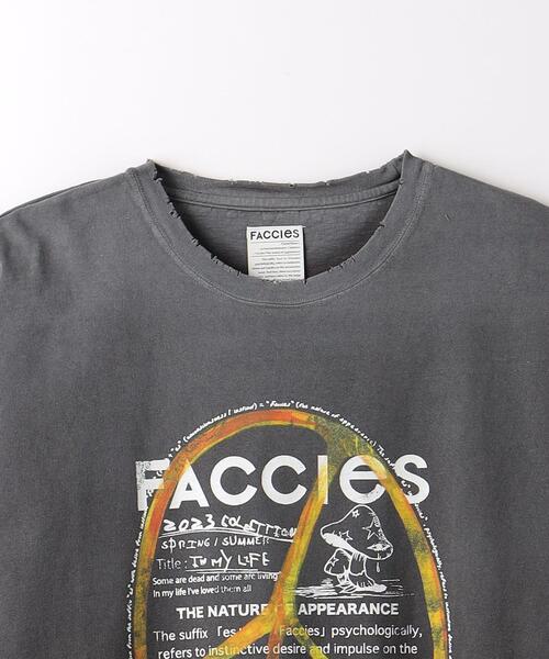 FACCIES　Retouch Used Tee FACCIES（ファチーズ）の「＜FACCIES＞ RETOUCH USED TEE/T