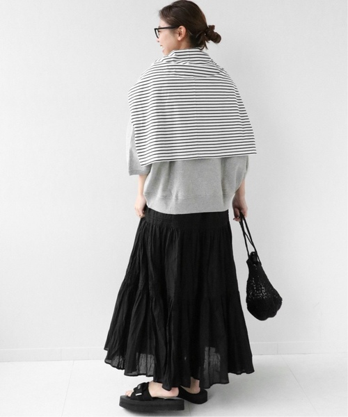 JOURNAL STANDARD relume - JOURNAL STANDARD relume (ジャーナルスタンダードレリューム)  24070462846040 クリア裏毛ディープVプルオーバー レディース ブラック FREE JOURNAL STANDARD relume（ジャーナルスタンダード レリューム