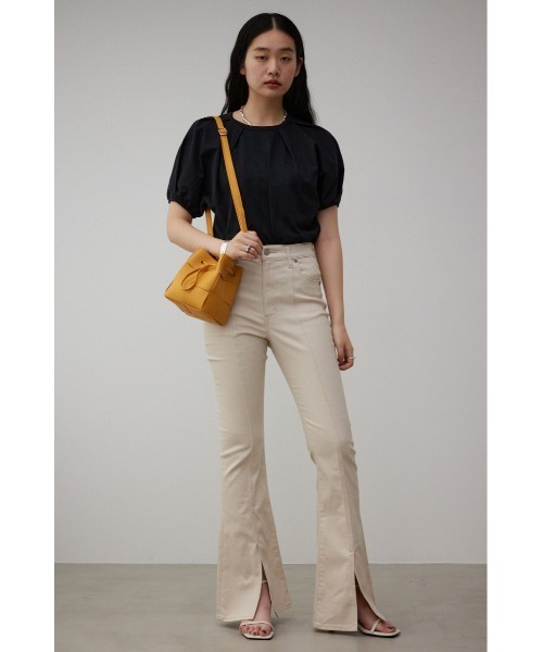 AZUL by moussy（アズールバイマウジー）の「イントレチャートポシェットバッグ（ショルダーバッグ・レディース・ブラック/イエロー/アイボリー・FREE）」の19枚目の写真