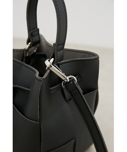 AZUL by moussy（アズールバイマウジー）の「イントレチャートポシェットバッグ（ショルダーバッグ・レディース・ブラック/イエロー/アイボリー・FREE）」の20枚目の写真