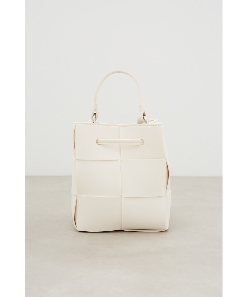 AZUL by moussy（アズールバイマウジー）の「イントレチャートポシェットバッグ（ショルダーバッグ・レディース・ブラック/イエロー/アイボリー・FREE）」の14枚目の写真