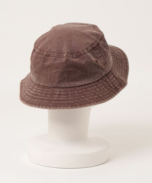 FRUIT OF THE LOOM（フルーツオブザルーム）の「【FRUIT OF THE LOOM】Pigment BUCKET HAT/バケットハット/ピグメント（ハット・メンズ・ブラウン/ブルー/ベージュ/チャコール/アイボリー・FREE）」の6枚目の写真