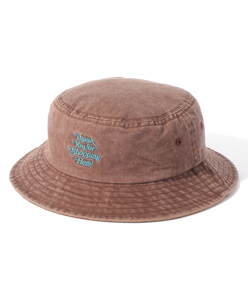 FRUIT OF THE LOOM（フルーツオブザルーム）の「【FRUIT OF THE LOOM】Pigment BUCKET HAT/バケットハット/ピグメント（ハット・メンズ・ブラウン/ブルー/ベージュ/チャコール/アイボリー・FREE）」の7枚目の写真