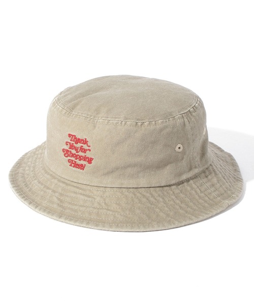 FRUIT OF THE LOOM（フルーツオブザルーム）の「【FRUIT OF THE LOOM】Pigment BUCKET HAT/バケットハット/ピグメント（ハット・メンズ・ブラウン/ブルー/ベージュ/チャコール/アイボリー・FREE）」の8枚目の写真