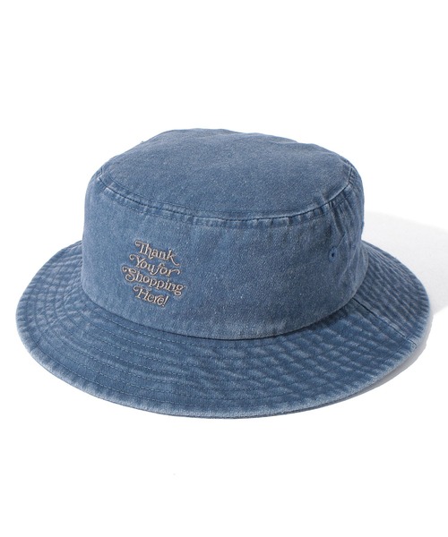 FRUIT OF THE LOOM（フルーツオブザルーム）の「【FRUIT OF THE LOOM】Pigment BUCKET HAT/バケットハット/ピグメント（ハット・メンズ・ブラウン/ブルー/ベージュ/チャコール/アイボリー・FREE）」の9枚目の写真
