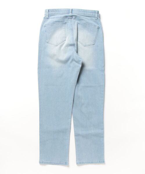 coca（coca）（コカ）の「グッドテーパードデニム（デニムパンツ・レディース・ブルー/ライトブルー・S/M/L）」の11枚目の写真