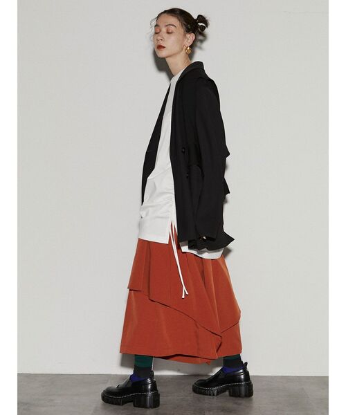 UN3D.（アンスリード）の「バックラインカラーブロックソックス（ソックス/靴下・レディース・ブラウン/グリーン/イエロー・FREE）」の15枚目の写真