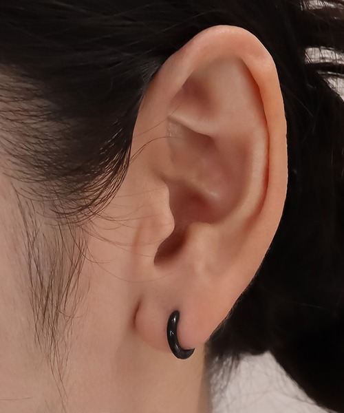 BAQLESS ピアス 両耳用 ブラック ピアス（両耳用）（ブラック/黒色系）ファッション通販 - ZOZOTOWN