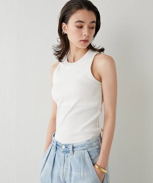 Whim Gasette！ベージュのタンクトップ！未使用品 2025年最新】Whim Gazette タンクトップの人気アイテム - メルカリ