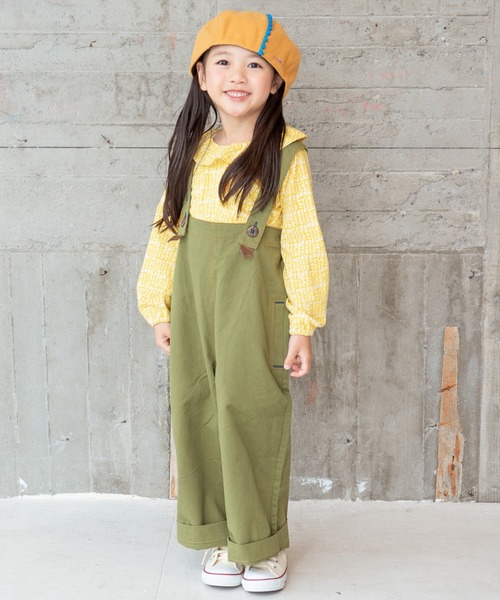 RAGMART（ラグマート）の「サロペット（サロペット/オーバーオール・キッズ・カーキ/ネイビー・120cm/100cm/110cm/130cm）」の4枚目の写真