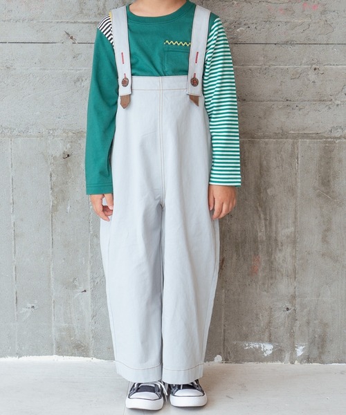 RAGMART（ラグマート）の「サロペット（サロペット/オーバーオール・キッズ・カーキ/ネイビー・120cm/100cm/110cm/130cm）」の8枚目の写真