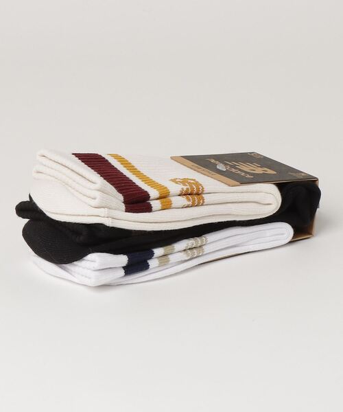 NEW BALANCE（ニューバランス）の「ライン ミッドカフ 3Pソックス（ソックス/靴下・メンズ・その他4/その他3・MEDIUM/LARGE）」の12枚目の写真