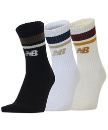 NEW BALANCE | ライン ミッドカフ 3Pソックス(ソックス/靴下)
