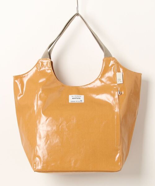 ROOTOTE（ルートート）の「ルートート/EU.ラウンド.ラミネート-G（トートバッグ・レディース・ベージュ/レッド/ブラック・FREE）」の11枚目の写真