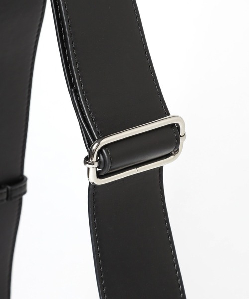 PBLIM（ページボーイリム）の「PBLIM/フェイクレザークロスバック（ショルダーバッグ・レディース・ホワイト/ブラック・FREE）」の9枚目の写真