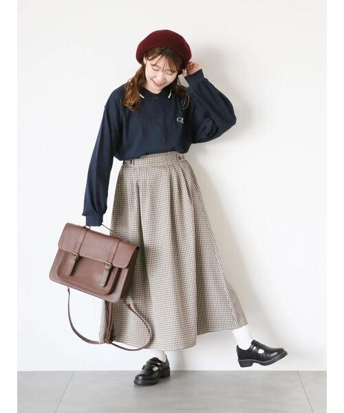 ehka sopo（エヘカソポ）の「3WAYサッチェルバッグ（ハンドバッグ・レディース・キャメル/ボルドー/ブラウン・F）」の11枚目の写真