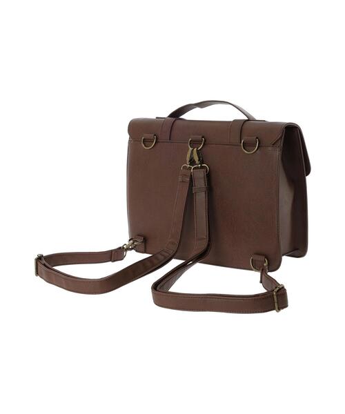 ehka sopo（エヘカソポ）の「3WAYサッチェルバッグ（ハンドバッグ・レディース・キャメル/ボルドー/ブラウン・F）」の21枚目の写真