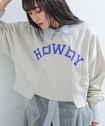 Ray BEAMS | Ray BEAMS / ロゴ プリント プルオーバー スウェット(スウェット)