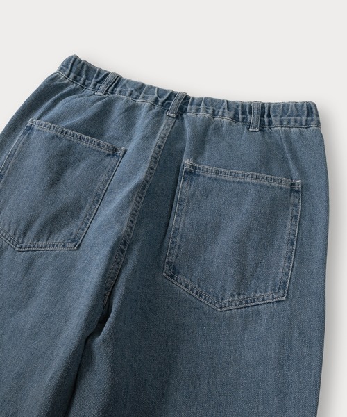 TIMELY WARNING（タイムリーワーニング）の「ワンタックルーズデニムパンツ/ワイドテーパード/ワイドシルエット（デニムパンツ・メンズ・ブラック/ブルー/ブラック系その他・XL/M/L）」の17枚目の写真