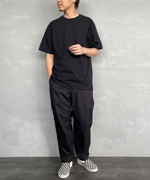 HANES（ヘインズ）の「【WEB限定】[HANES/ヘインズ] BEEFY 無地 ショートスリーブパックT（Tシャツ/カットソー・レディース・ホワイト/レッド/ダークグレー/ネイビー/パープル/ブラック/オリーブ/グレー/ダークグリーン・S/M/L/XL/XS）」の14枚目の写真