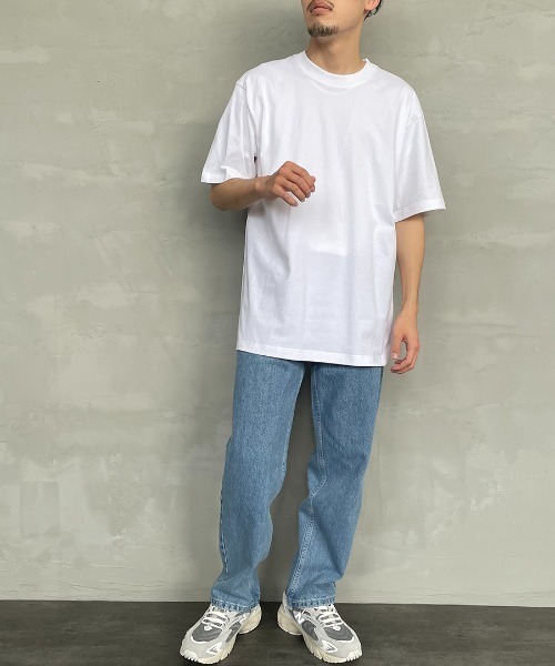 HANES（ヘインズ）の「【WEB限定】[HANES/ヘインズ] BEEFY 無地 ショートスリーブパックT（Tシャツ/カットソー・レディース・ホワイト/レッド/ダークグレー/ネイビー/パープル/ブラック/オリーブ/グレー/ダークグリーン・S/M/L/XL/XS）」の11枚目の写真