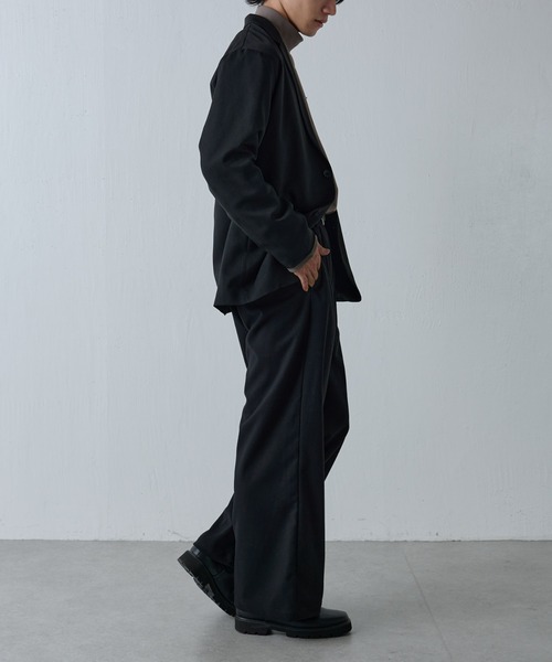 COLONY 2139（コロニートゥーワンスリーナイン）の「ストレッチリブモックネック長袖（Tシャツ/カットソー・メンズ・ブラック/ライトグレー/アイボリー/モカ・LARGE/MEDIUM）」の14枚目の写真