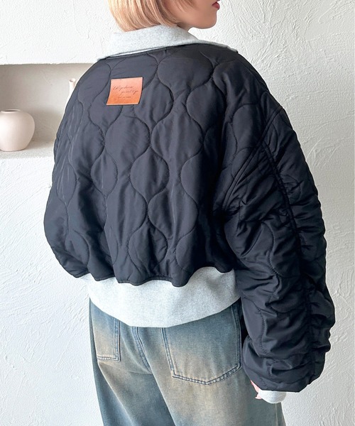 セール】キルティングリブブルゾン【ZOZOTOWN限定アイテム】（ブルゾン