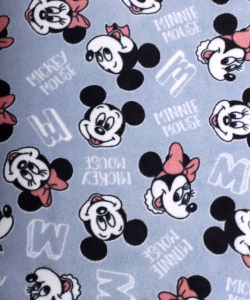 セール】Disney（ディズニー）キャラクター総柄フリース スウェット