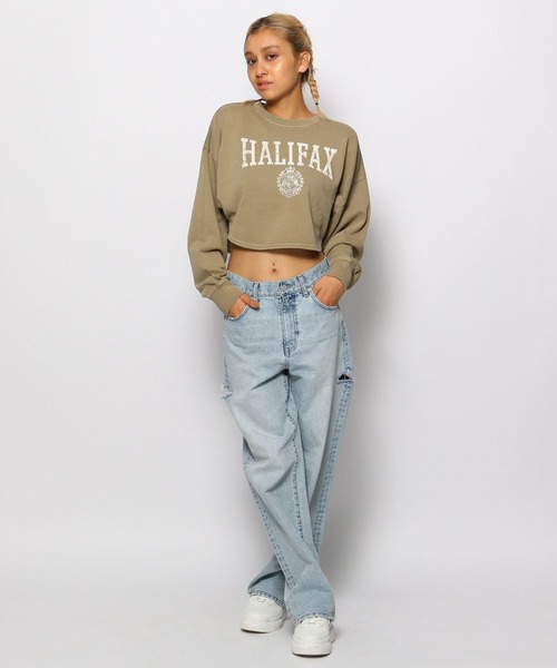 FOREVER 21(フォーエバー トゥエンティーワン)の「ストレートデニムパンツ(デニムパンツ・レディース・ブルー/ライトブルー・LARGE/MEDIUM/X-SMALL/SMALL/X-LARGE)」の7枚目の写真