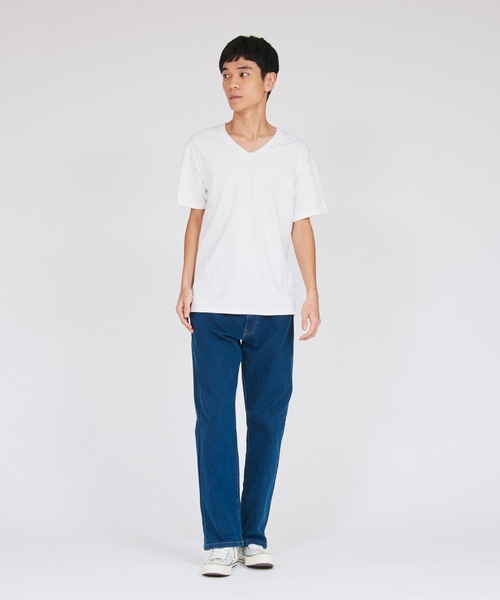 HANES(ヘインズ)の「【Hanes/ヘインズ】メンズ 【3枚組】RS VネックTシャツ(インナーウェア/肌着・メンズ・ブラック/ホワイト/ヘザーグレー・MEDIUM/LARGE/X-LARGE)」の19枚目の写真