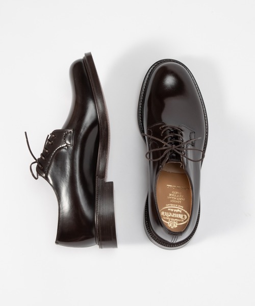 セール】CHURCH'S SHANNON チャーチ ポリッシュドバインダー ダービー