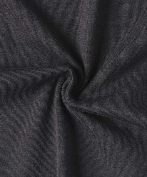 une nana cool（ウンナナクール）の「フリーなカッティングでひびきにくい 吸湿発熱でぽかぽか 綿混半袖インナー（インナーウェア/肌着・レディース・ベージュ/ブラック・M/L）」の4枚目の写真