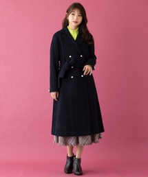 Rose Tiara | ダブルボタンロングコート(その他アウター)